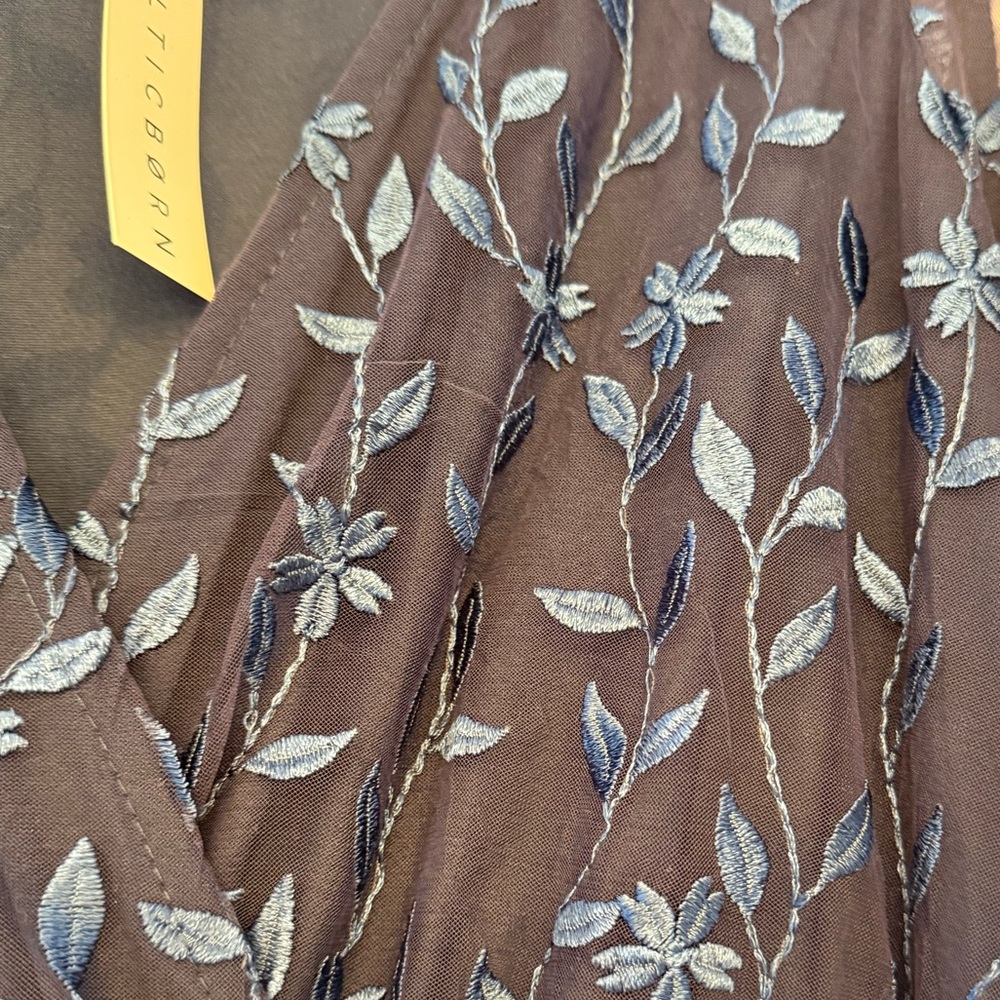 Baltic Born Navy Blue Floral Maxi Dress - Picture 4 of 5